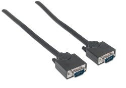 MANHATTAN SVGA Kabel HD15 St/St 1.8m schwarz