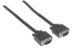 MANHATTAN SVGA Kabel HD15 St/St 1.8m schwarz