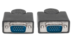 MANHATTAN SVGA Kabel HD15 St/St 1.8m schwarz