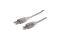 MANHATTAN USB Kabel A -> B St/St 1.80m silber