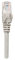 INTELLINET Patchkabel RJ45 U/UTP Cat5e 2.0m Hebelschutz grau