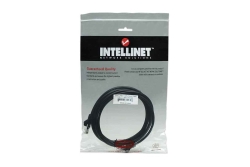 INTELLINET Patchkabel RJ45 U/UTP Cat5e 5.0m Hebelschutz schw