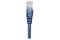 INTELLINET Patchkabel RJ45 U/UTP Cat6 0.50m Hebelschutz blau