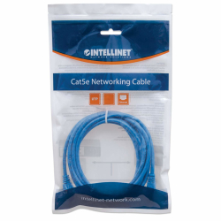 INTELLINET Patchkabel RJ45 U/UTP Cat6 1.00m Hebelschutz b