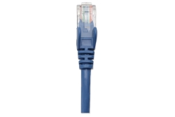 INTELLINET Patchkabel RJ45 U/UTP Cat6 1.00m Hebelschutz b