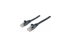 INTELLINET Patchkabel RJ45 U/UTP Cat6 2.00m Hebelschutz schw