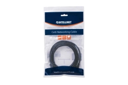 INTELLINET Patchkabel RJ45 U/UTP Cat6 3.00m Hebelschutz schw