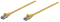 INTELLINET Patchkabel RJ45 U/UTP Cat6 10m Hebelschutz gelb