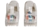 INTELLINET Patchkabel RJ45 U/UTP Cat6 20m Hebelschutz grau