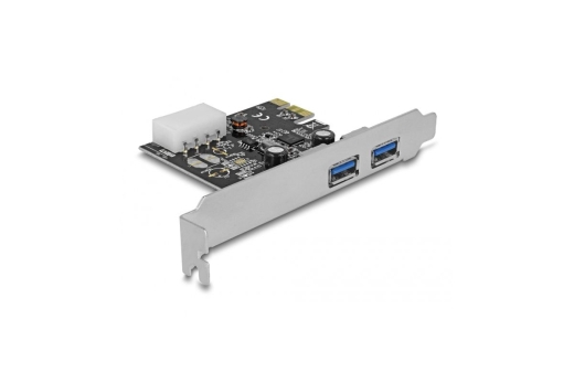 DELOCK PCI Expr Card 2x USB3.2 Gen 1 ext +LowProfile