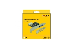 DELOCK PCI Expr Card 2x USB3.2 Gen 1 ext +LowProfile