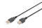 DIGITUS USB 2.0 Verlängerungskabel Typ A -A St/Bu 1,8m, sw Polybeutel