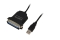 Logilink USB-Kabel Parallel 1.80m schwarz