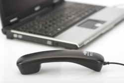 DIGITUS Telefonhörer USB-A, für Skype, Kabel...