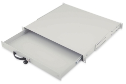 DIGITUS Schublade 1HE 483mm grau abschließbar