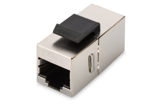 DIGITUS RJ45 Kupplung Cat6 RJ45 -> RJ45 geschirmt Klasse E