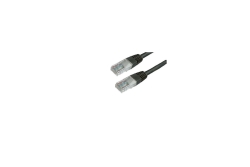 MediaRange Patchkabel RJ45 U/UTP C5e 1.0m Black (UTP)