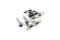 DELOCK PCI Expr Card 4x D-Sub9 ext (je 2 auf Slotblech)