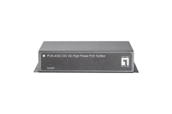 LevelOne PoE High-Power Splitter RJ45 100Mbps 15W schwarz