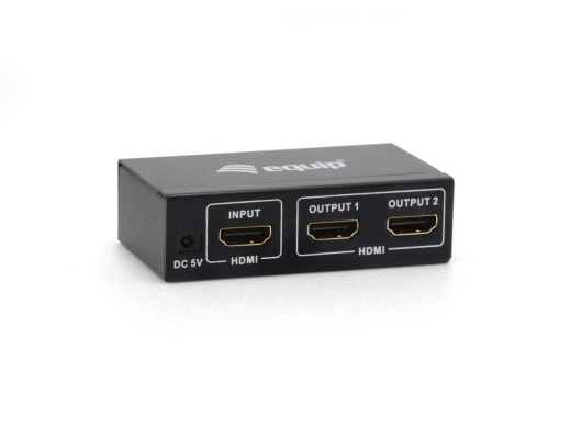 Equip HDMI1.4 2-Port Splitter Signalvert.4K/30Hz schwarz