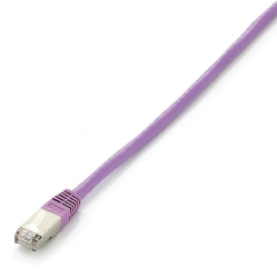 Equip Patchkabel Cat6 S/FTP 2xRJ45 7.50m lila LSZH...