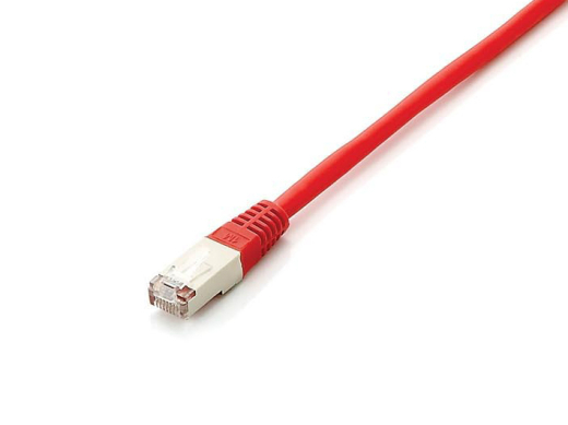 Equip Patchkabel Cat6A Plat.S/FTP 2xRJ45 15.00m rot LSZH Polybeutel