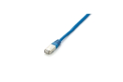 Equip Patchkabel Cat6A Plat.S/FTP 2xRJ45 5.00m blau LSZH...