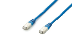 Equip Patchkabel Cat6A Plat.S/FTP 2xRJ45 3.00m blau LSZH...