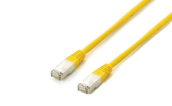 Equip Patchkabel Cat6A Plat.S/FTP 2xRJ45 5.00m gelb LSZH...
