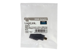 Logilink HDMI Adapter HDMI>micro HDMI Bu/St