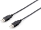 Equip Kabel USB-A2.0->A St/St 3.00m schwarz Polybeutel