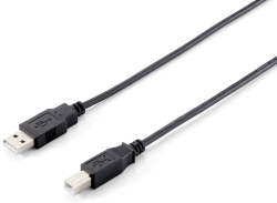Equip USB2.0 Druckerkabel USB-A->USB-B St/St 1.80m...
