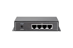 LevelOne PoE Switch 4xGE PoE/1xGE 65W unmanaged Plastik