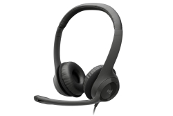 Logitech Headset H390 USB black