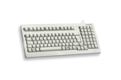 CHERRY MX1800 Tastatur Wired DE MX schwarz TKL 96% hellgrau