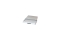 aixcase 19 Rack 1U Tastatur DE Trackball PS2&USB lichtgrau