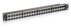 Equip 19 Patchpanel 48xKeystones UTP 1U LSA/110 RAL9005