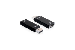 DELOCK Displayport Adapter DP -> HDMI St/Bu schwarz