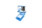 Logilink HDD Schutz-Box für 1x 8.9cm (3,5) blau wasseresist