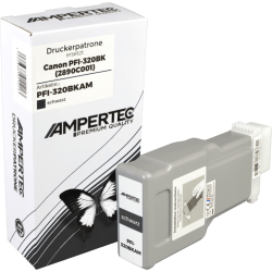 Ampertec Tinte ersetzt Canon PFI-320BK schwarz