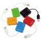 Logilink USB-HUB Smile 4-Port o. NT schwarz