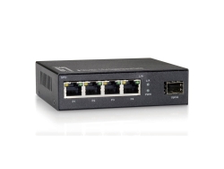 LevelOne Switch 4xGE/1xGSFP unmanaged Plastik