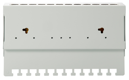 Equip Patchpanel 12xRJ45 Cat6 Desktop 250MHz RAL7035