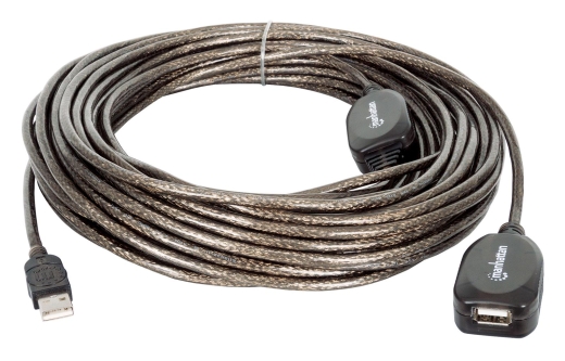 MANHATTAN USB-Repeater Kabel USB 2.0 A -> A St/Bu 20.00m si retail