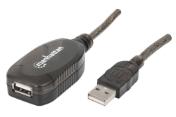 MANHATTAN USB-Repeater Kabel USB 2.0 A -> A St/Bu 20.00m si retail