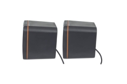 MANHATTAN Aktivbox USB Stereo 2 Lautsprecher schwarz/orange retail