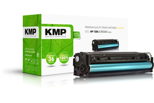 KMP Toner HP CB540A black 2200 S. H-T113 remanufactured