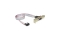 DELOCK Slotblech 1x D-Sub9 Low Profile