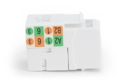 DIGITUS Keystone Jack Cat6/RJ45->LSA/ungeschirmt/ClassE/schw