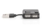 DIGITUS USB-Hub 4-Port 2.0->4xA2.0 integr. Kabel schwarz